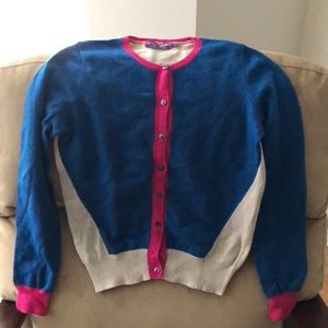 Lockhart cashmere colorblock sweater